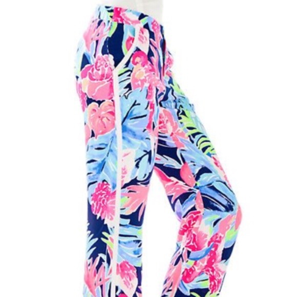 Lilly Pulitzer Madeira Pant High Tide Tropicolada - Picture 1 of 6